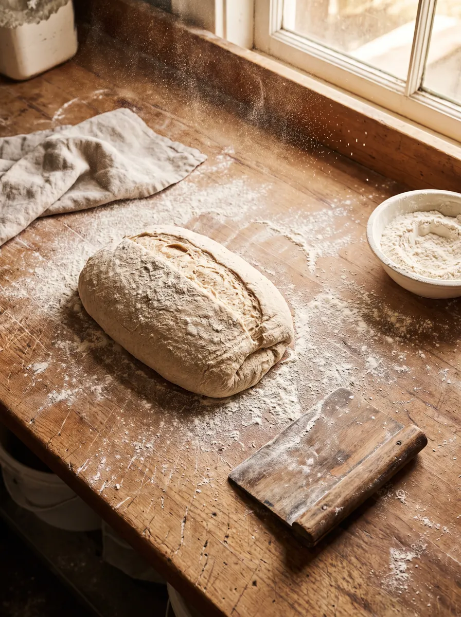 Preparo artesanal dos pães