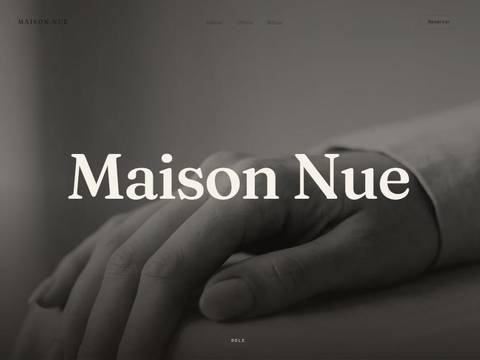 Site Vitrine Nue