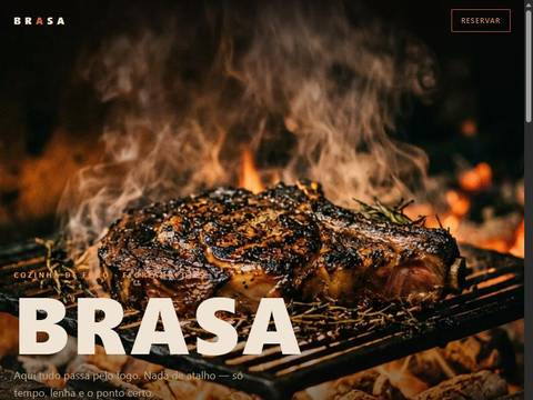 Site Vitrine Brasa